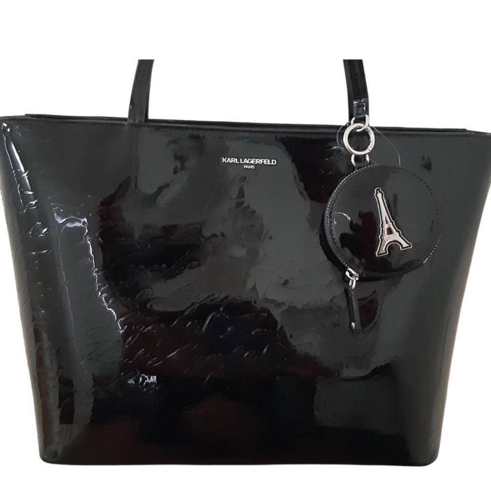 Karl Lagerfeld PATENT TOTE Bag ✨✨